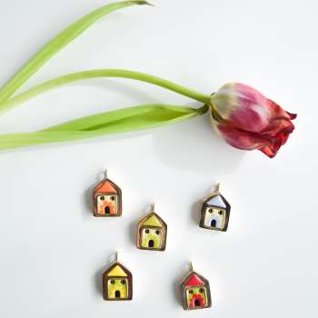 Colgantes casitas