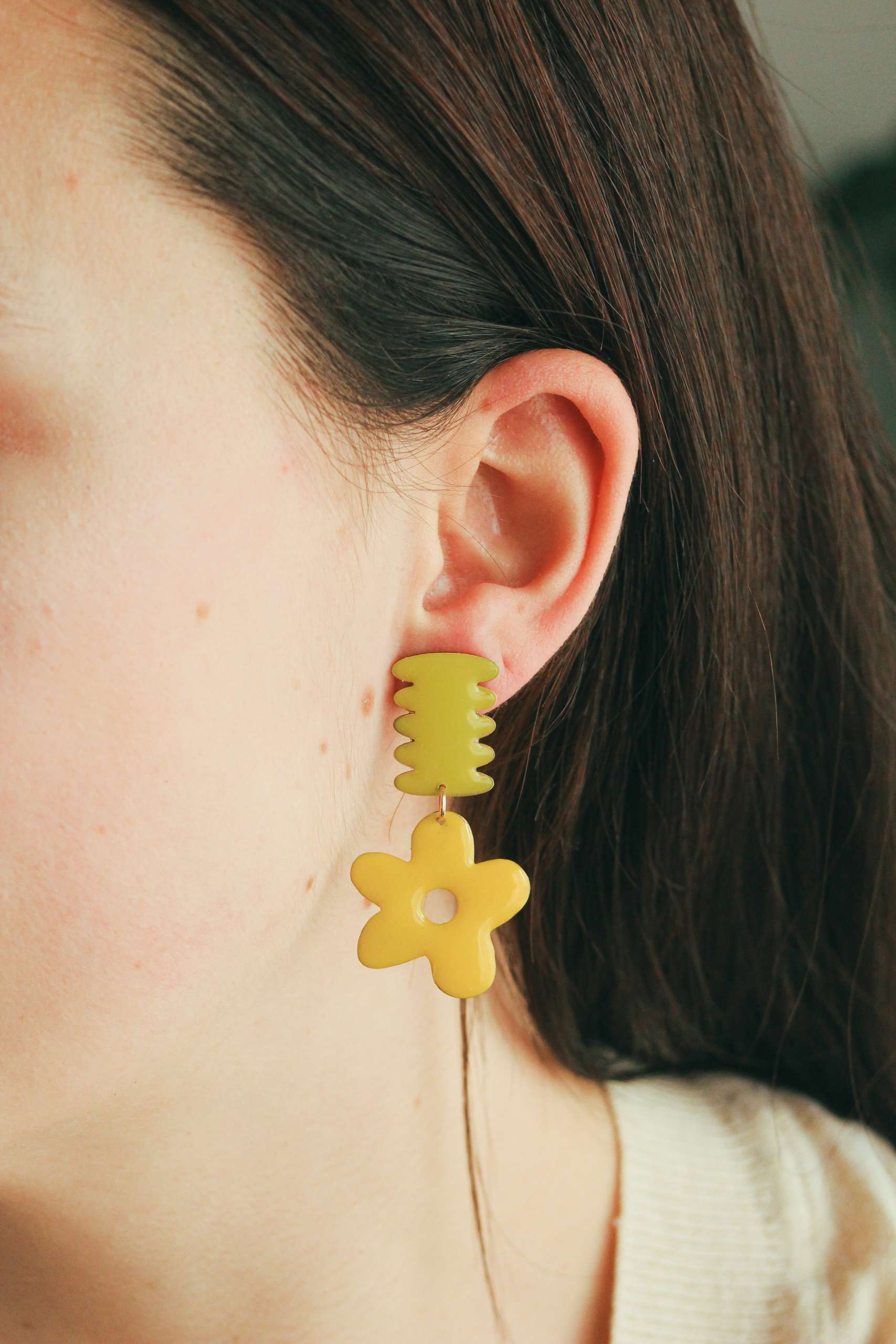 Flor con tallo - Imagen 2